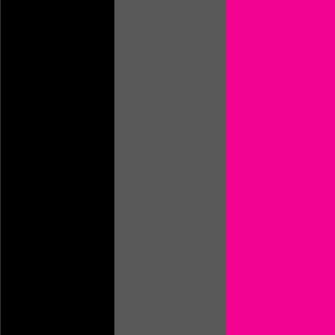 Negro / Gris / Fucsia